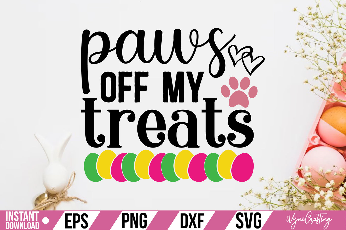 paws off my treats SVG Cut File
