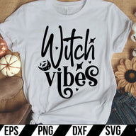 Witch Vibes SVG Cut File