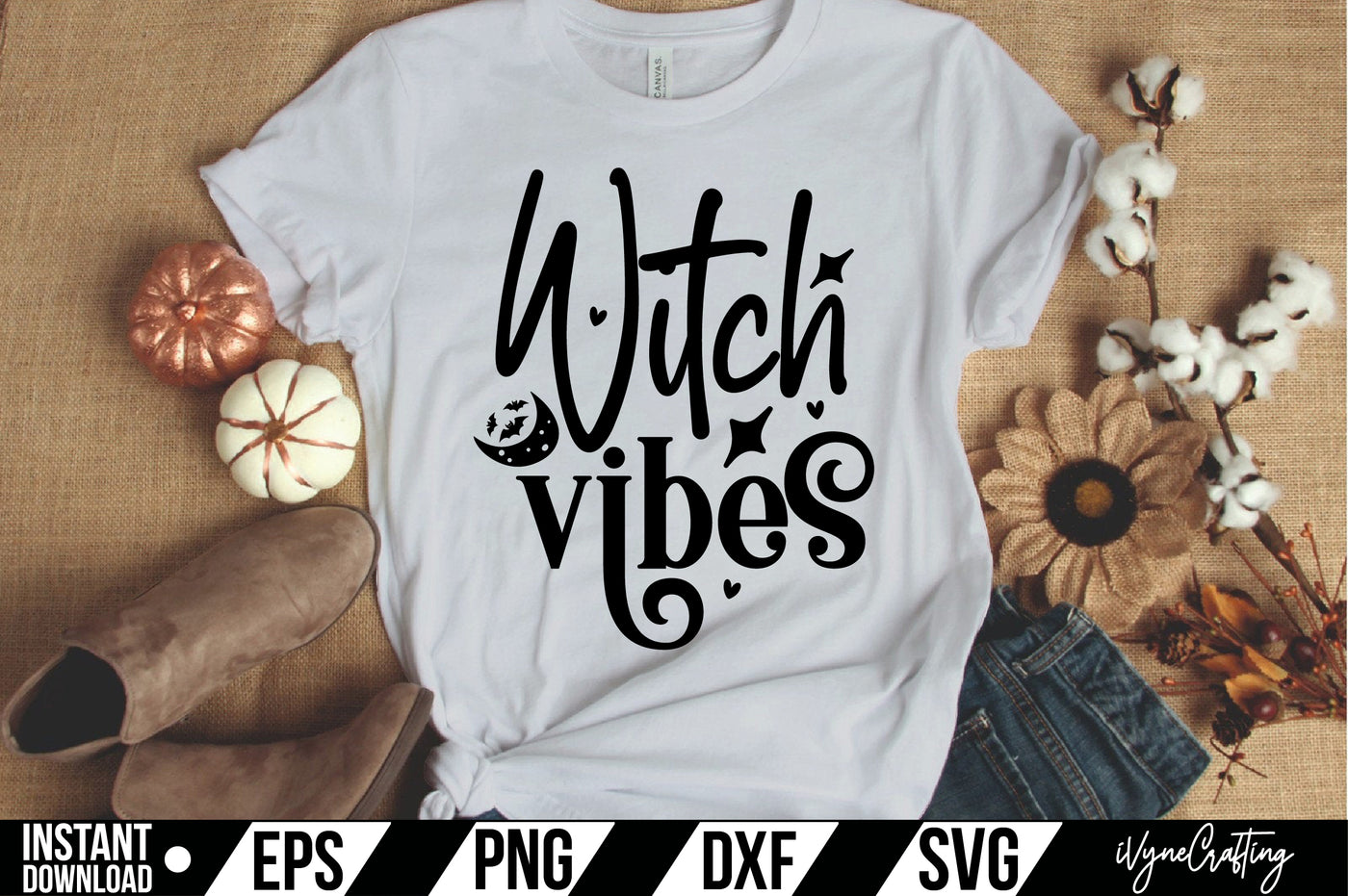 Witch Vibes SVG Cut File