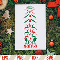 cookies for santa SVG Cut File