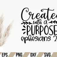 Created with a purpose ephesians