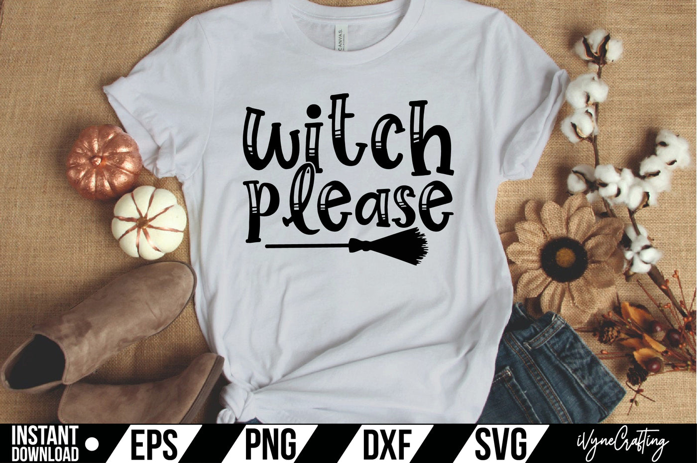 witch please SVG Cut File