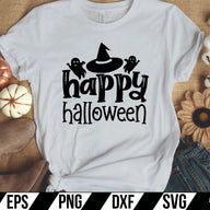 happy halloween SVG Cut File