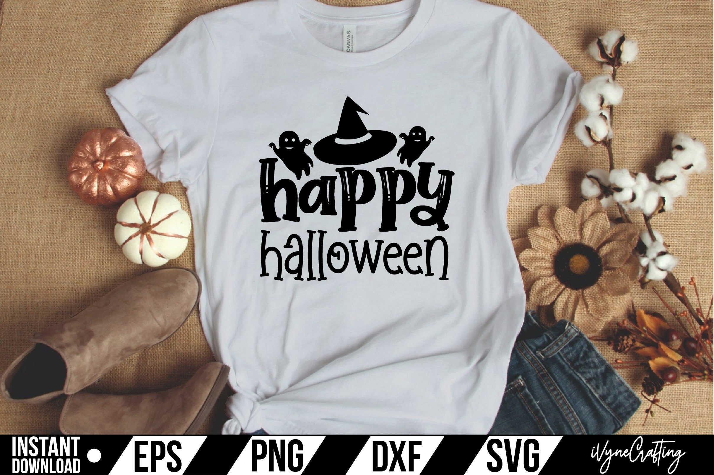 happy halloween SVG Cut File