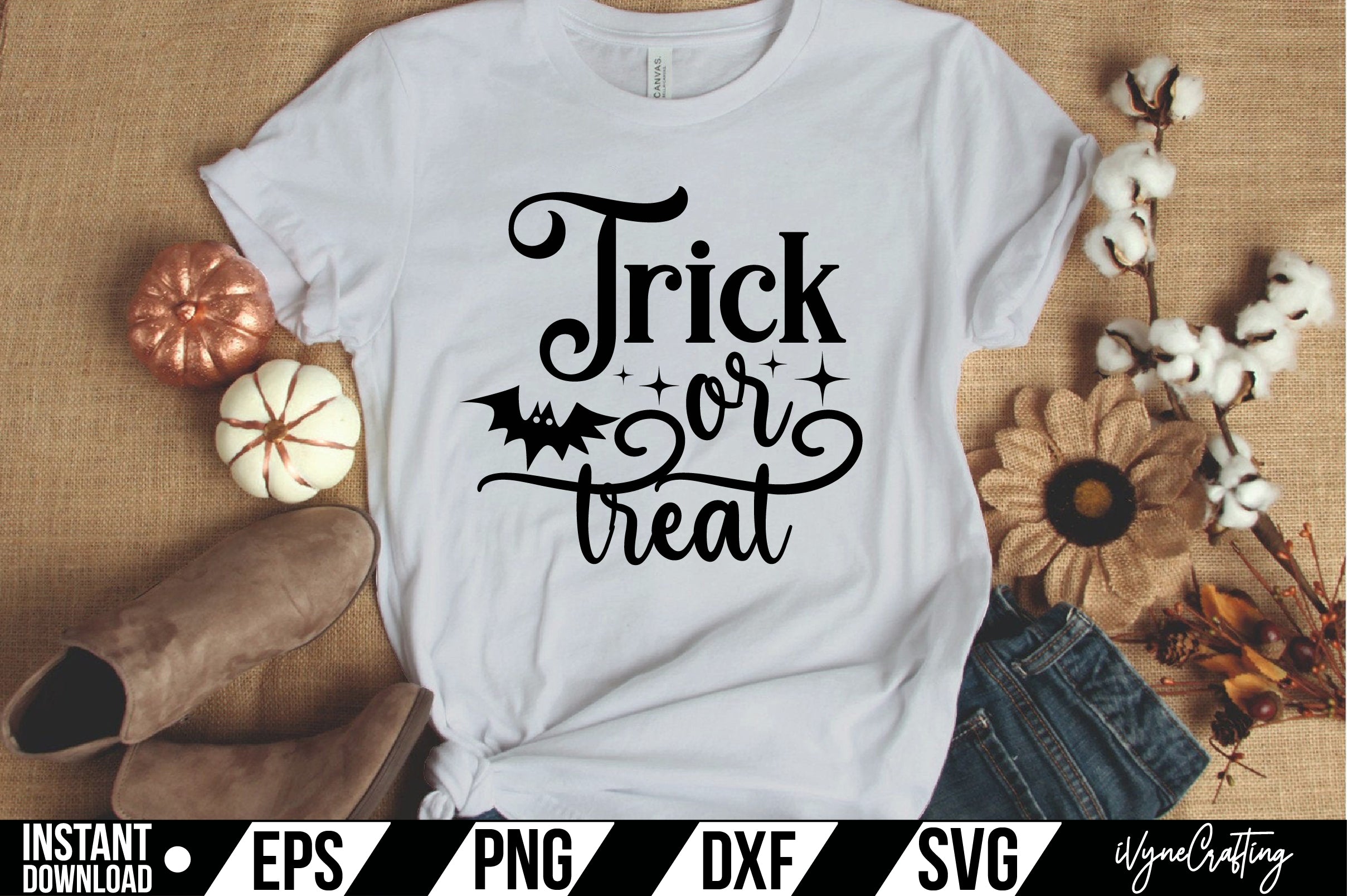 Trick or treat SVG Cut File