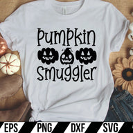 pumpkin smuggler SVG Cut File