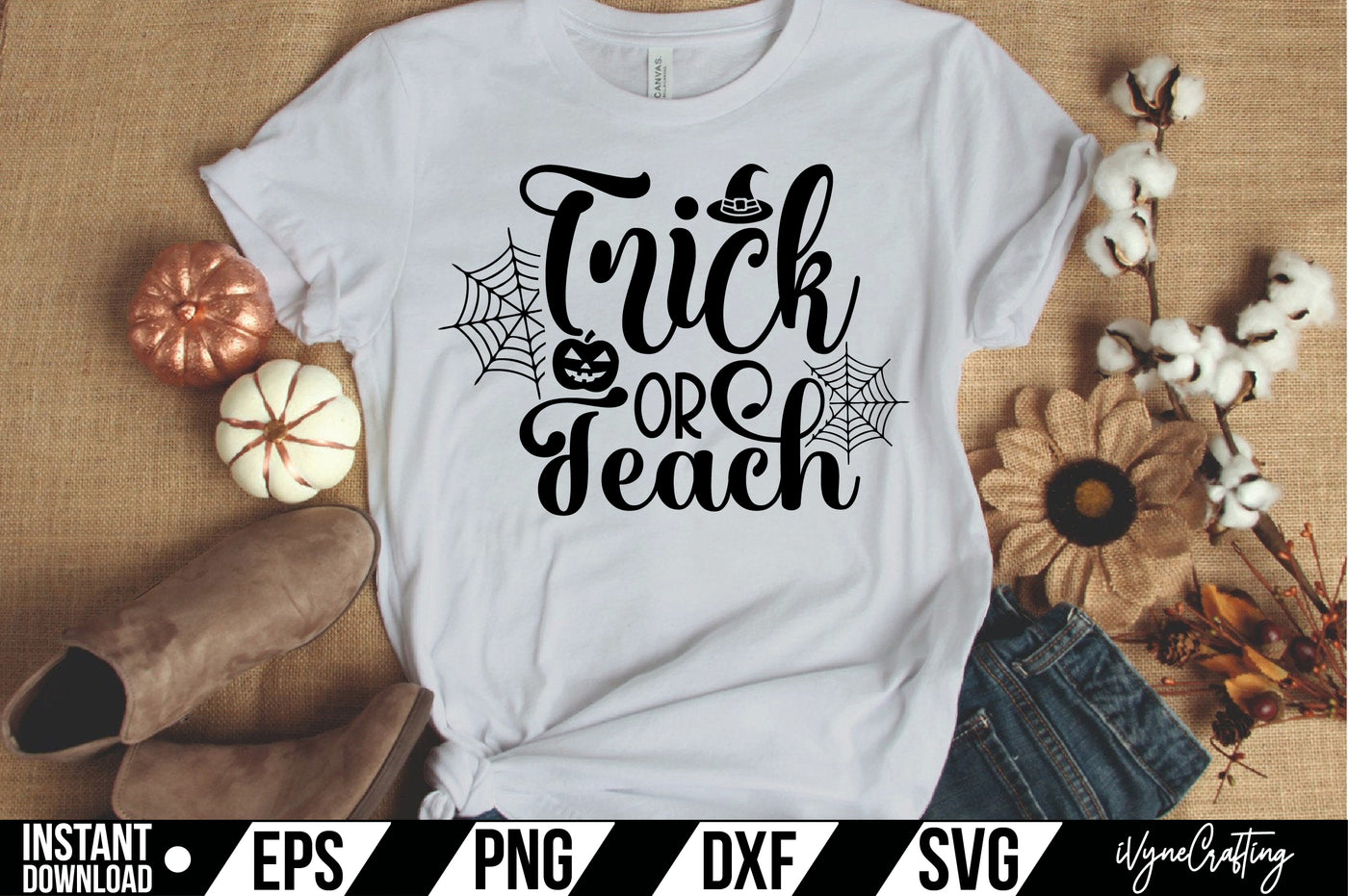 Trick Or Teach SVG Cut File
