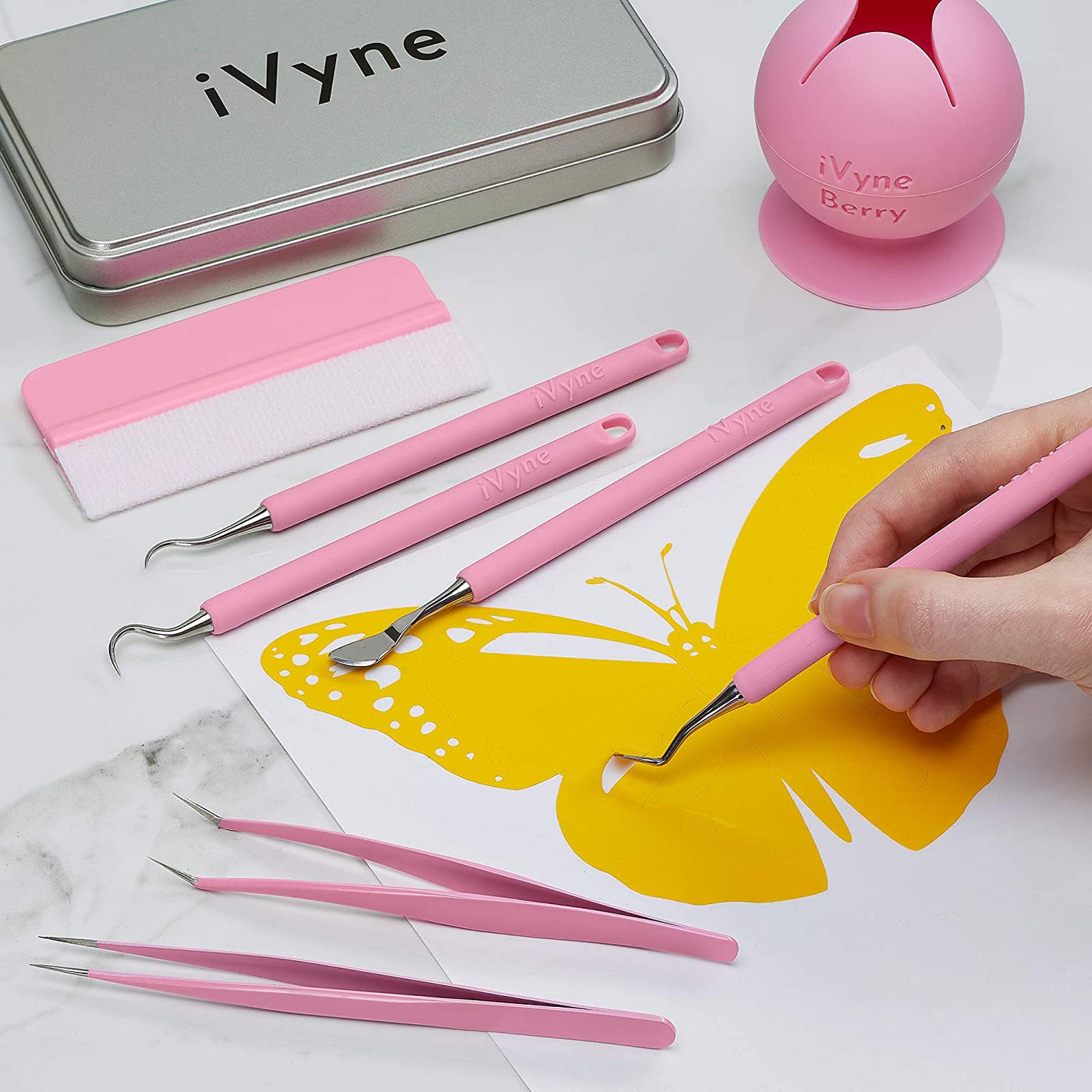 Kit di strumenti per l'estensione dei capelli con anelli in silicone Gancio per uncinetto Kit Kit di strumenti per l'estensione dei capelli con anelli in silicone Gancio per uncinetto Kit
