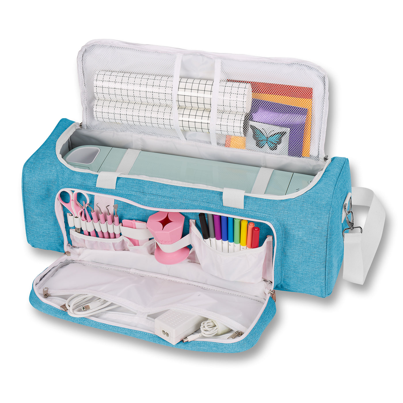 Carrying Case Compatible with Cricut Maker (Explore Air, Air 2), Storag..